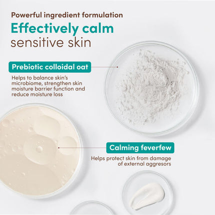 Aveeno Face Calm + Restore Sensitive Skin Nourishing Oat Cleanser 200mL