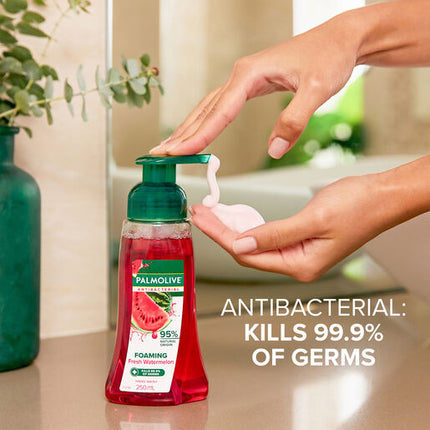 Palmolive Naturals Antibacterial Foaming Hand Wash Fresh Watermelon 250mL Pump