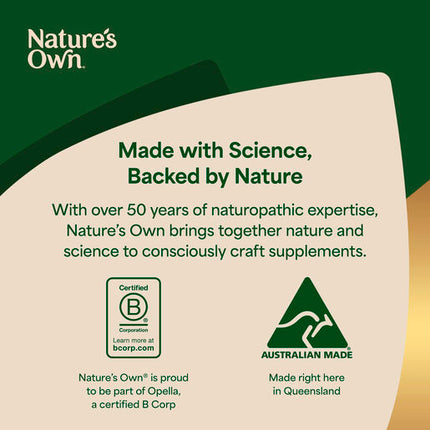 Nature's Own Sleep + Ashwagandha 60 Tablets