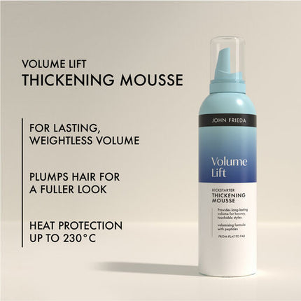 John Frieda Volume Lift Kiskstart Mousse 200mL