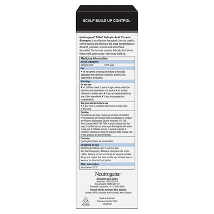 Neutrogena T/Gel Salicylic Acid Shampoo 200mL