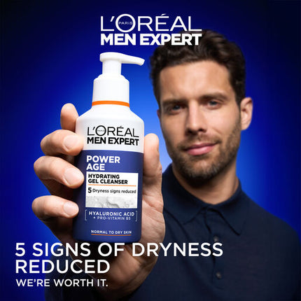 L'Oréal Paris Men Expert Power Age Hydrating Gel Cleanser 260Ml