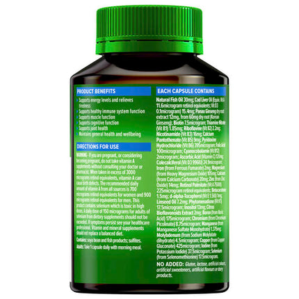 Cenovis Men's Multivitamin 100 Capsules