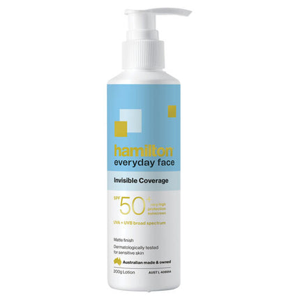 Hamilton Everyday Face Lotion SPF50+ 200g