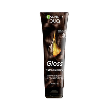 Garnier Olia Gloss Tinted Hair Mask Smoky Brown 150ml