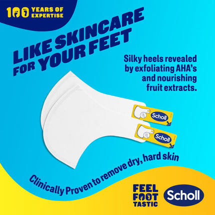 Scholl ExpertCare Exfoliating Heel Peel 1 Pair