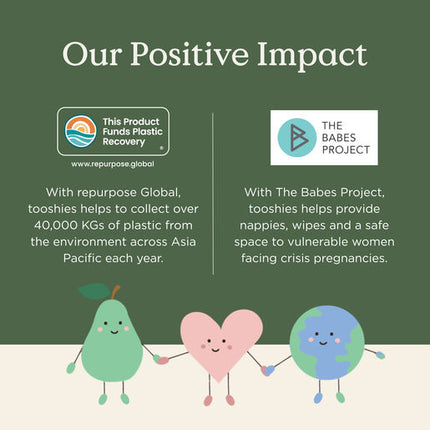 Tooshies Probiotic Water Wipes 70