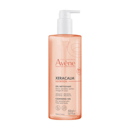 Avène Xeracalm Nutrition Cleansing Gel 500ml - Cleanser For Dry Skin