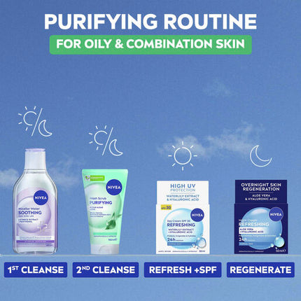 Nivea Visage 2 In 1 Wash And Scrub Daily Essentials 150mL