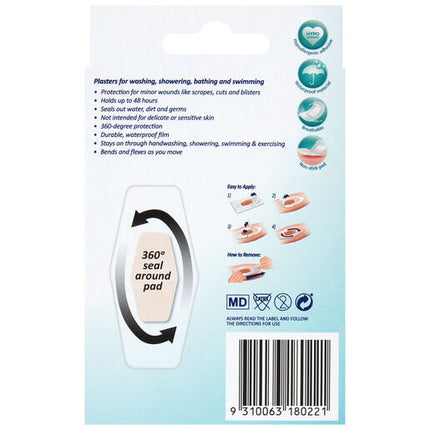 Nexcare Max Hold Waterproof Assorted 12 Pack