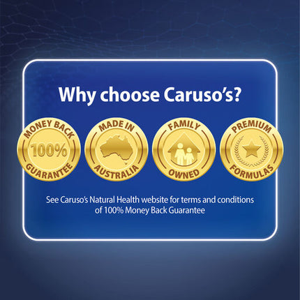 Caruso's Magnes Glycinate + D + Zinc + Selenium 60 Tablets
