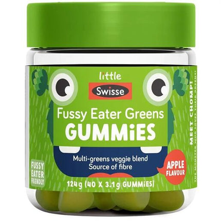 Little Swisse Fussy Eater Greens Gummies 40 Pack
