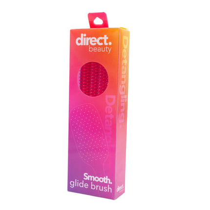 Direct Beauty Smooth Glide Brush Detangling Flexible Bristle Brush