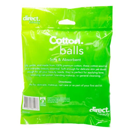 Direct Beauty Cotton Balls 100 Pack