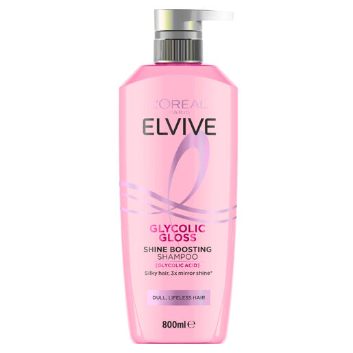 L'Oreal Elvive Glycolic Gloss Boosting Shampoo 800ml