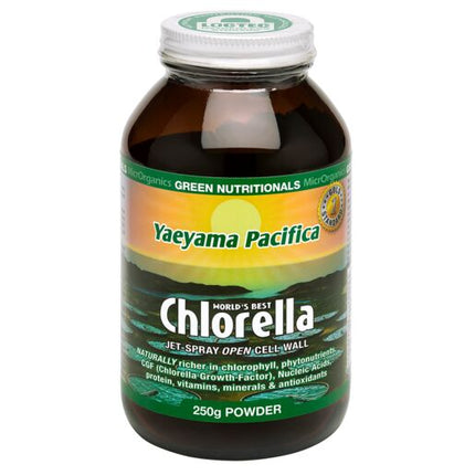 Green Nutritionals Chlorella Jet Spray Open Cell Wall
