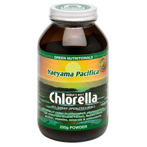 Green Nutritionals Chlorella Jet Spray Open Cell Wall