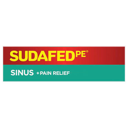 Sudafed PE Sinus & Pain 16 Tablets