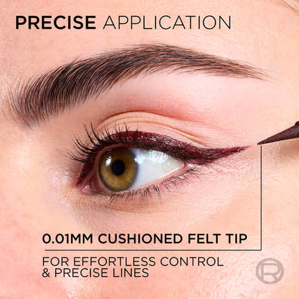 L'Oreal Haute Precision Felt-Tip Eyeliner Bordeaux Cashmere