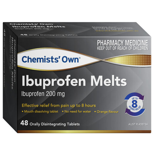 Chemists' Own Ibuprofen Melts 48