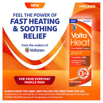 VoltaHeat Pain Relief Cream 150g