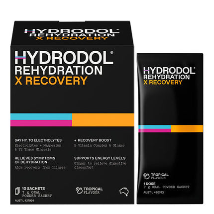 Hydrodol Rehydration X Recovery Sachet 7g 10