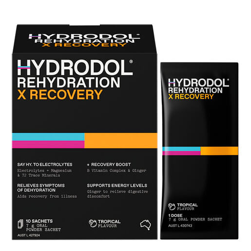 Hydrodol Rehydration X Recovery Sachet 7g 10