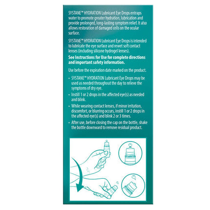 Systane Hydration Lubricant Eyedrops 10mL