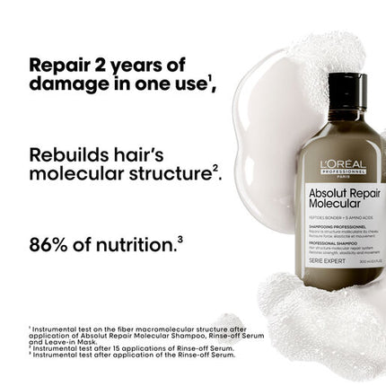 L'Oréal Professionnel Absolut Repair Molecular Shampoo 300ml