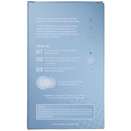 Natio Clear Pimple Patch Kit 27 Patches
