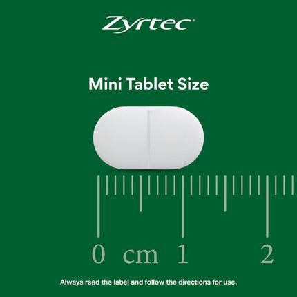 Zyrtec Rapid Acting Allergy & Hayfever Mini Tablets 30 Pack