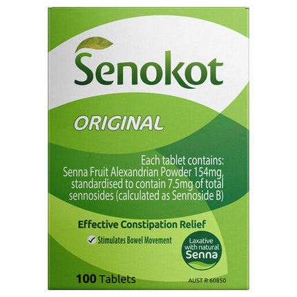 Senokot Tablets 100 Pack