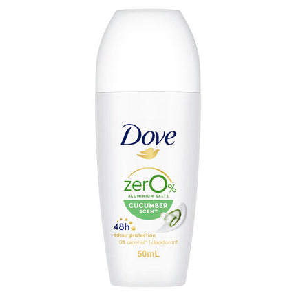 Dove Roll On Women's 0% Aluminium Cucumber 50ml