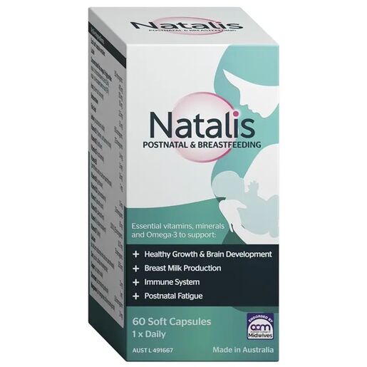 Natalis Postnatal & Breastfeeding Tablets 60