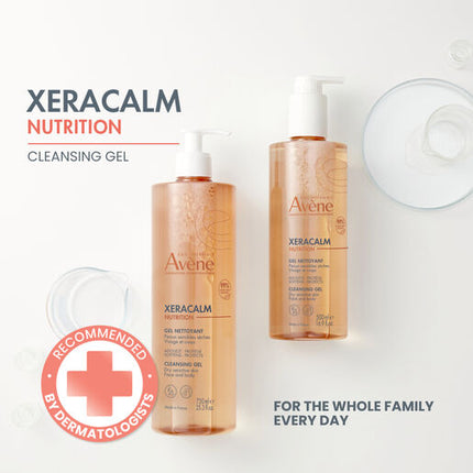 Avène Xeracalm Nutrition Cleansing Gel 500ml - Cleanser For Dry Skin