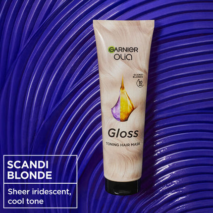 Garnier Olia Gloss Tinted Hair Mask Scandi Blonde 150ml