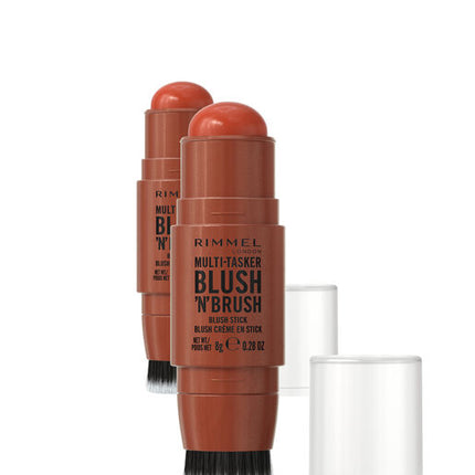 Rimmel London Multi Tasker Blush 'N' Brush 300 Nearly Suede