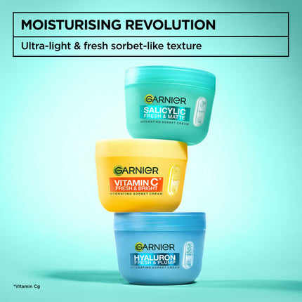 Garnier Fresh & Matte Sorbet Cream with Salicylic Acid 100g