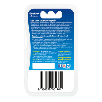 Piksters Orthodontic Wax Twin Pack