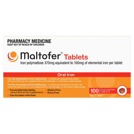 Maltofer Iron 100 Tablets