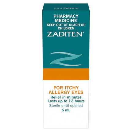 Zaditen Multidose Allergy Eye Drops 5mL