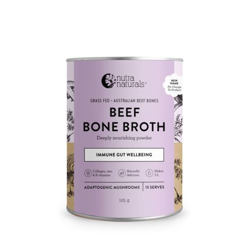 Nutra Naturals Beef Mushroom Broth 125g