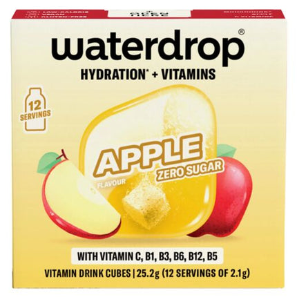 Waterdrop Vitamin Drink Cubes Apple 12