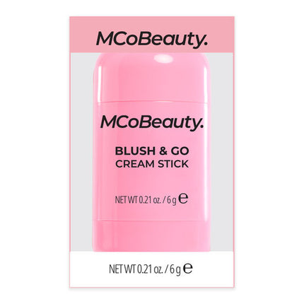 MCoBeauty Blush And Go Cream Stick Baby Pink 6g