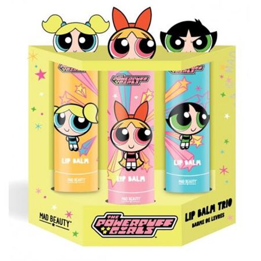 Powerpuff Girls Lip Balm Trio
