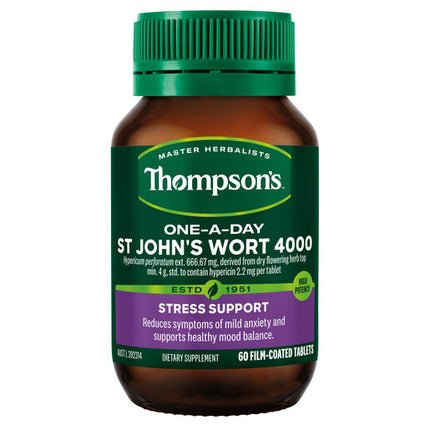 Thompson's 1-A-Day St John's Wort 4000 60 Tablets