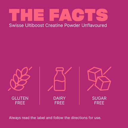 Swisse Ultiboost Creatine Powder Unflavoured 300g
