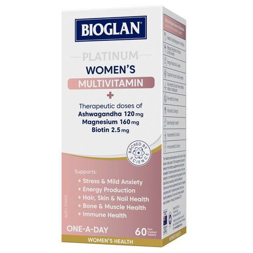 Bioglan Platinum Womens Multi 60 Tablets