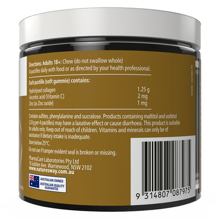 Nature's Way Beauty Collagen Peptides + Vit C Mature Skin 50 Gummies
