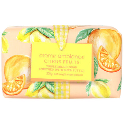 Arome Ambiance Wrapped Soap Citrus Fruits 200G
